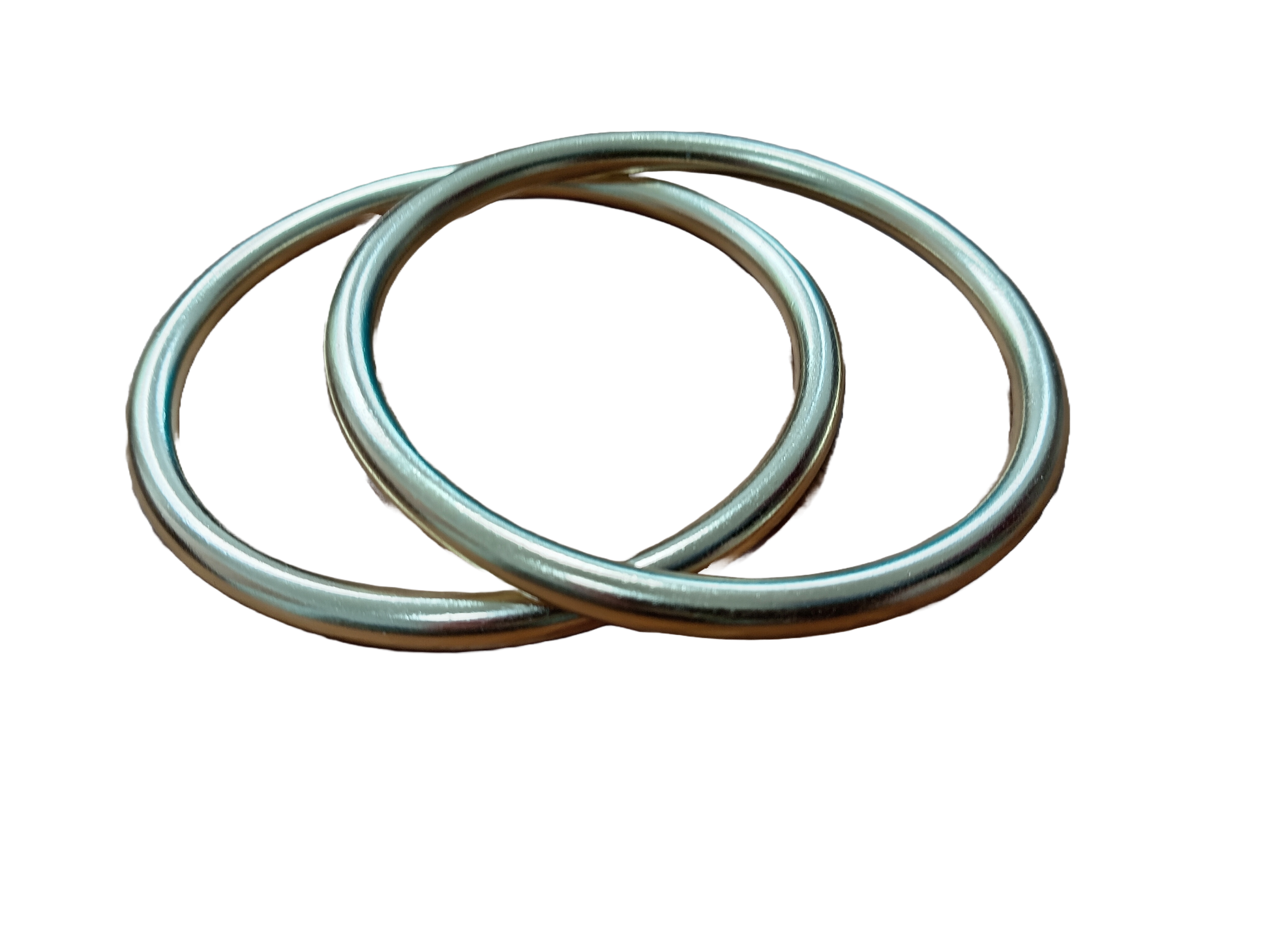 Sling Rings for Baby Slings (pair)-Accessories-KahuBaby-Shiny gold (large)-Koala Slings - FREE, fast UK shipping