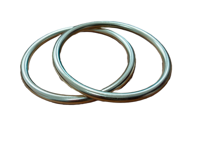 Sling Rings for Baby Slings (pair)-Accessories-KahuBaby-Shiny gold (large)-Koala Slings - FREE, fast UK shipping