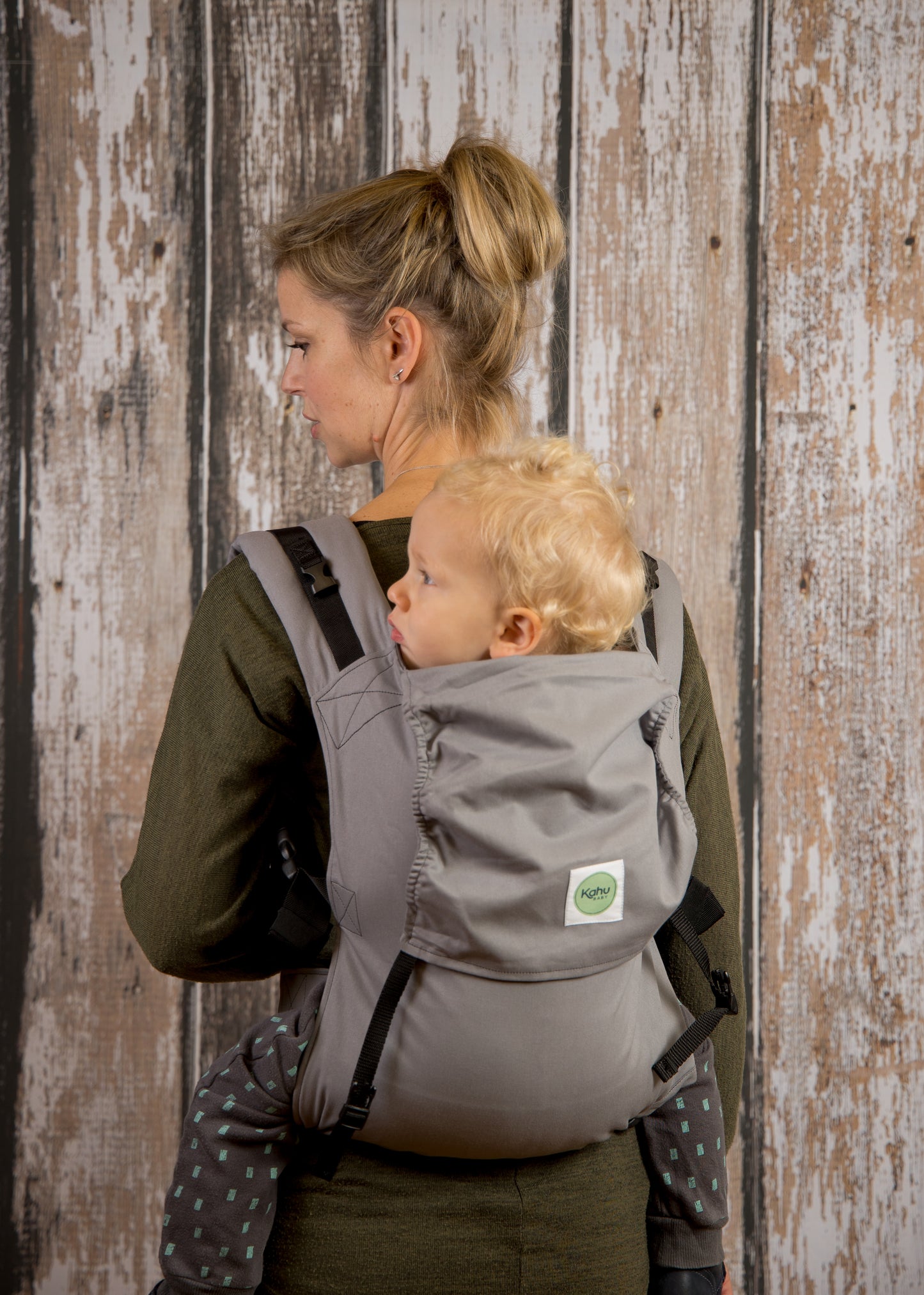 Kāhu Toddler Carrier - Platinum-KahuBaby-Koala Slings - FREE, fast UK shipping