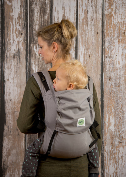 Kāhu Toddler Carrier - Platinum-KahuBaby-Koala Slings - FREE, fast UK shipping