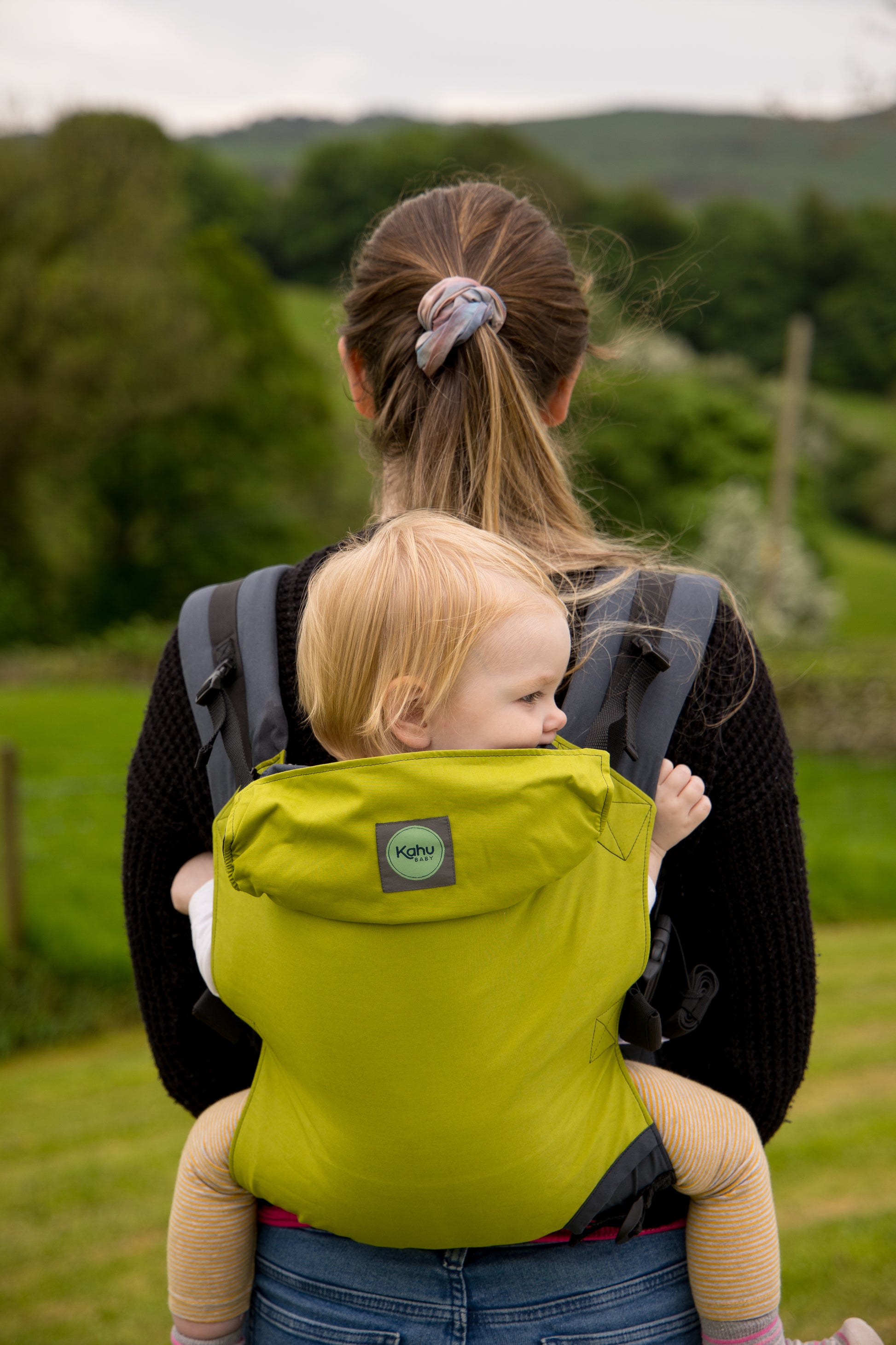 Kāhu Toddler Carrier - Olive-KahuBaby-Koala Slings - FREE, fast UK shipping
