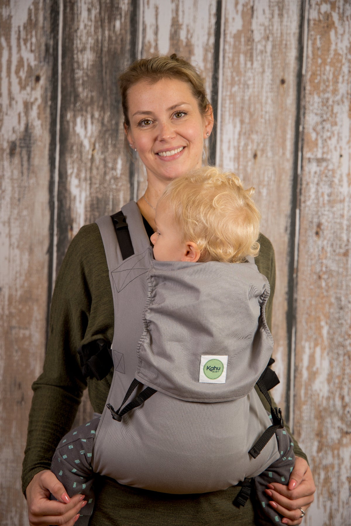 KāhuBaby Carrier - Platinum-Buckled carriers-KahuBaby-Koala Slings - FREE, fast UK shipping