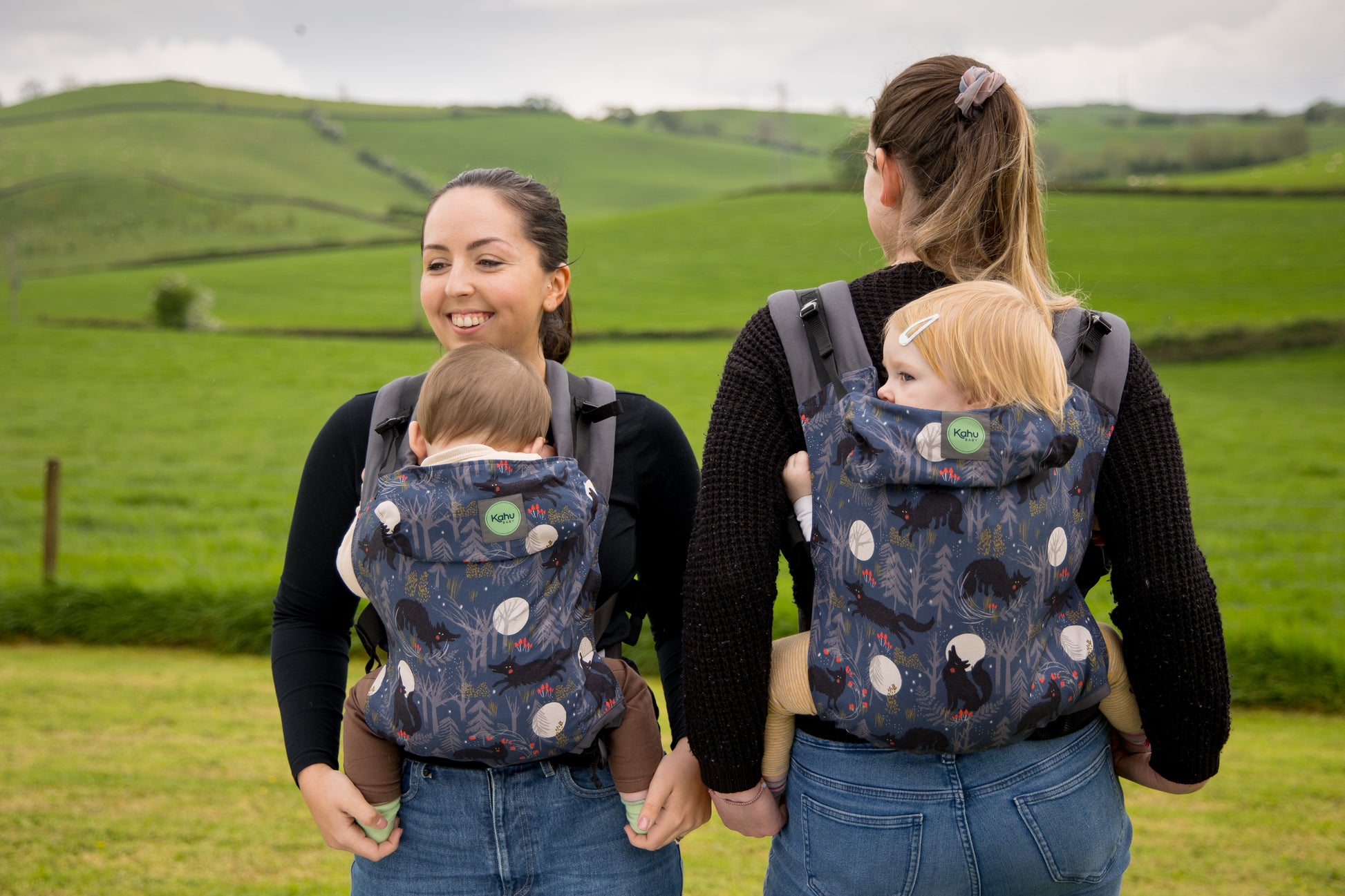 KāhuBaby Carrier - Forest Whisper-Buckled carriers-KahuBaby-Koala Slings - FREE, fast UK shipping