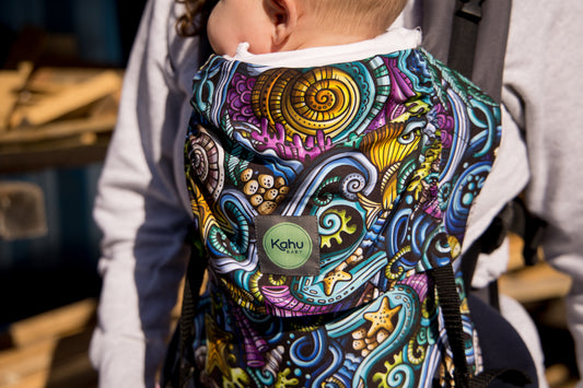 KahuBaby Sunshine Carrier - Moana-Buckled carriers-KahuBaby-Koala Slings - FREE, fast UK shipping