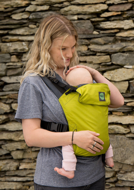 KāhuBaby Carrier - Olive-Buckled carriers-KahuBaby-Koala Slings - FREE, fast UK shipping