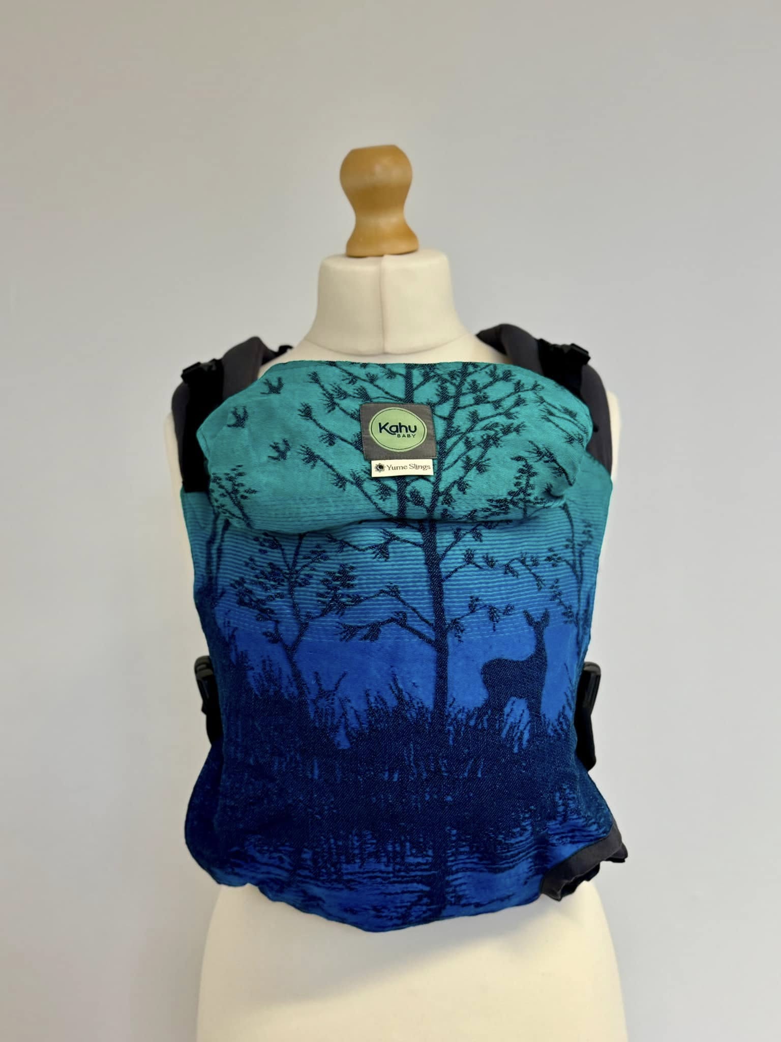 KahuBaby and Yume Collaboration carrier - Reflections-Buckled carriers-KahuBaby-Koala Slings - FREE, fast UK shipping