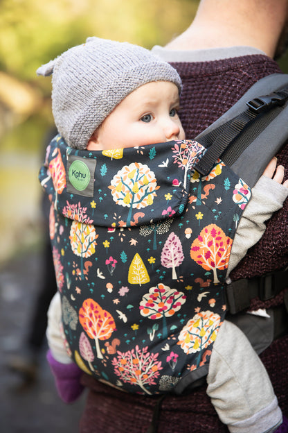 KāhuBaby Carrier - Trees-Buckled carriers-KahuBaby-Koala Slings - FREE, fast UK shipping