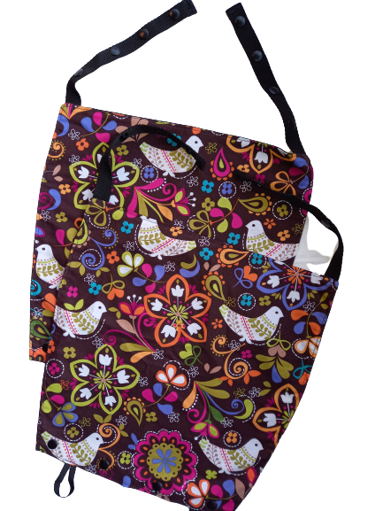 TwinGo Twin Baby Carrier Customised Limited Edition Sleep Hood-Accessories-KahuBaby-Norwegian Bird TwinGo Carrier hood (pair)-Koala Slings - FREE, fast UK shipping