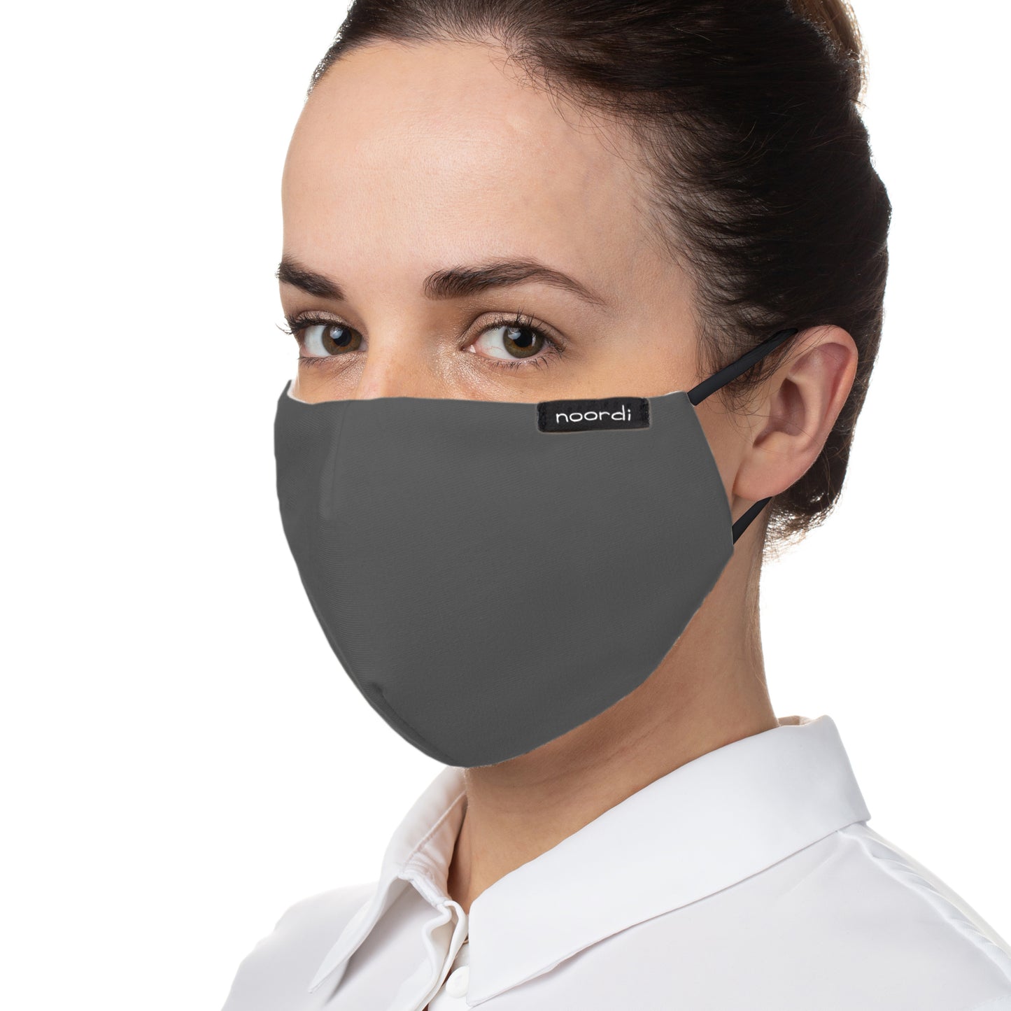 Noordi Antimicrobial Reusable Face Mask-Face mask-Noordi-Grey-Koala Slings - FREE, fast UK shipping