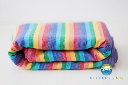Little Frog Woven Wraps - cotton SALE-Woven Wraps-Little Frog-Chalcedony-Size 3 (3.2m)-Koala Slings - FREE, fast UK shipping