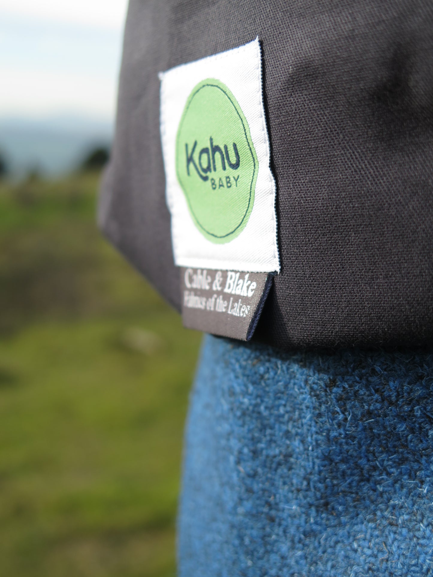 KahuBaby Carrier - Herdwick Tweed, Swirl Crag-Buckled carriers-KahuBaby-Koala Slings - FREE, fast UK shipping