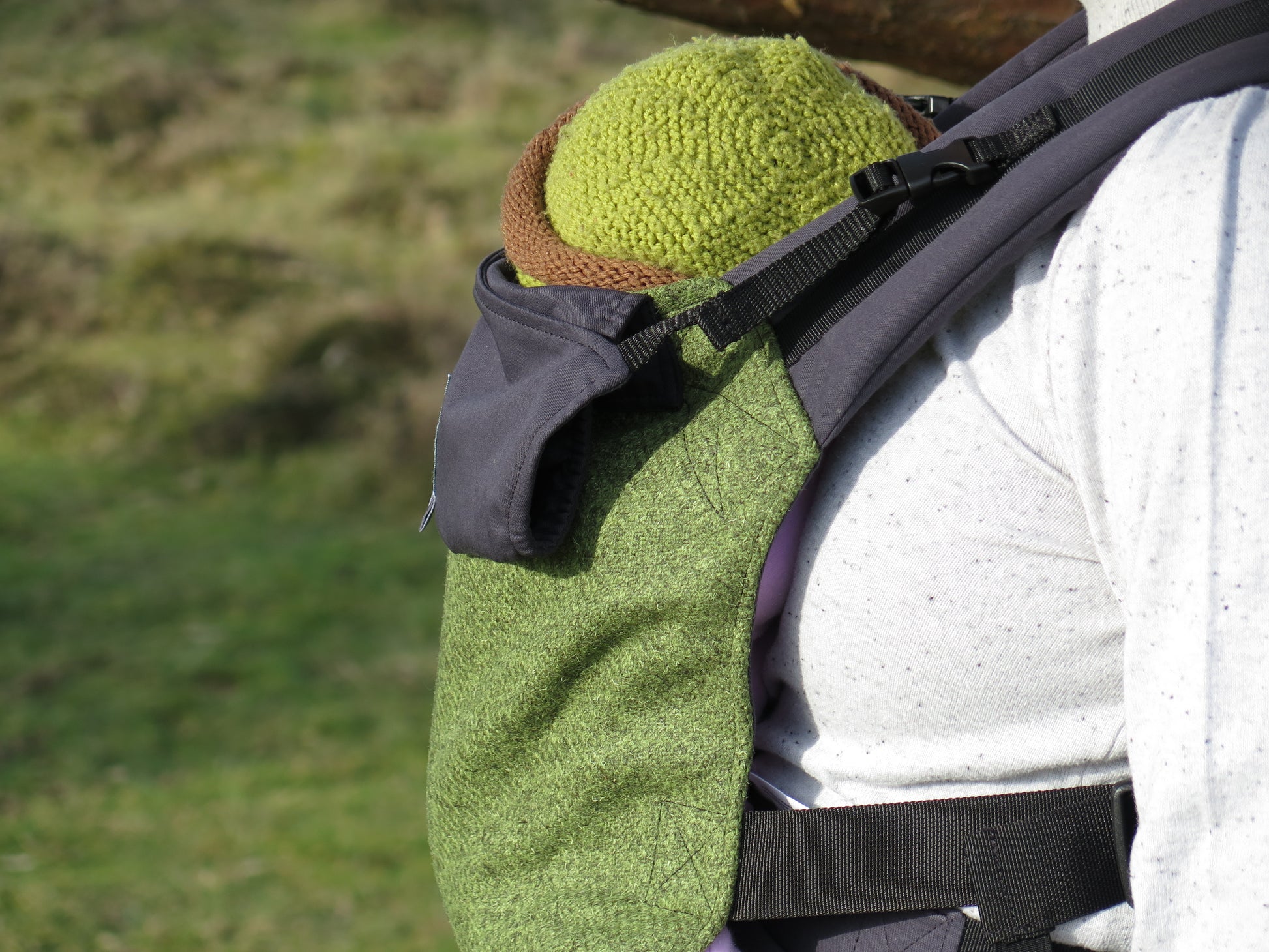 KahuBaby Carrier - Herdwick Tweed, Lower Moss Crag-Buckled carriers-KahuBaby-Koala Slings - FREE, fast UK shipping