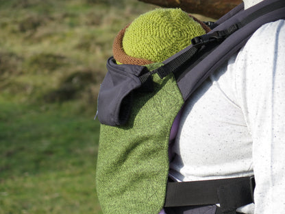 KahuBaby Carrier - Herdwick Tweed, Lower Moss Crag-Buckled carriers-KahuBaby-Koala Slings - FREE, fast UK shipping