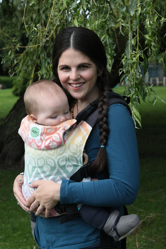 KahuBaby Carrier - La Vita Autumn Rainbow-Buckled carriers-KahuBaby-Koala Slings - FREE, fast UK shipping