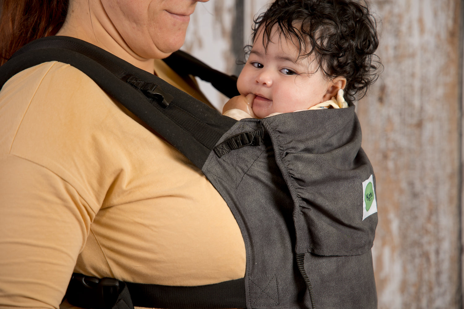 KāhuBaby Sunshine Carrier - Cloudy Grey-KahuBaby Sunshine Carriers-KahuBaby-Koala Slings - FREE, fast UK shipping