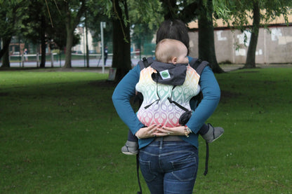 KahuBaby Carrier - La Vita Autumn Rainbow-Buckled carriers-KahuBaby-Koala Slings - FREE, fast UK shipping