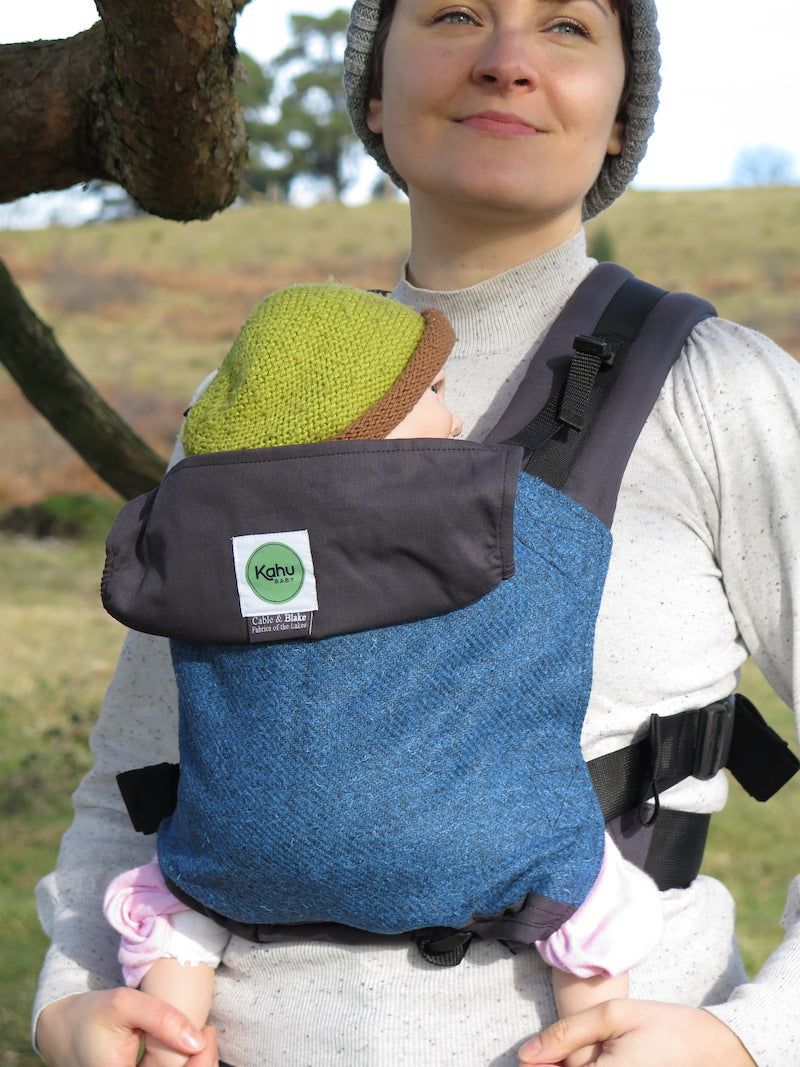 KahuBaby Carrier - Herdwick Tweed, Swirl Crag-Buckled carriers-KahuBaby-Koala Slings - FREE, fast UK shipping