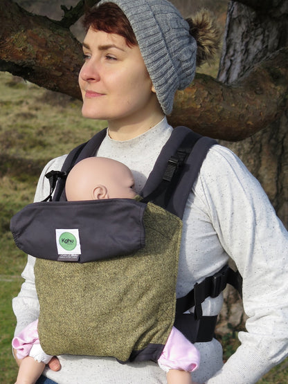 KahuBaby Carrier - Herdwick Tweed, Dobgill Crag-Buckled carriers-KahuBaby-Koala Slings - FREE, fast UK shipping