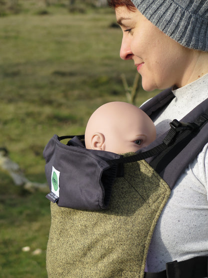 KahuBaby Carrier - Herdwick Tweed, Dobgill Crag-Buckled carriers-KahuBaby-Koala Slings - FREE, fast UK shipping