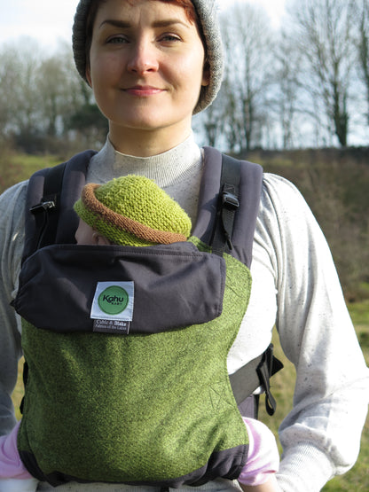 KahuBaby Carrier - Herdwick Tweed, Lower Moss Crag-Buckled carriers-KahuBaby-Koala Slings - FREE, fast UK shipping