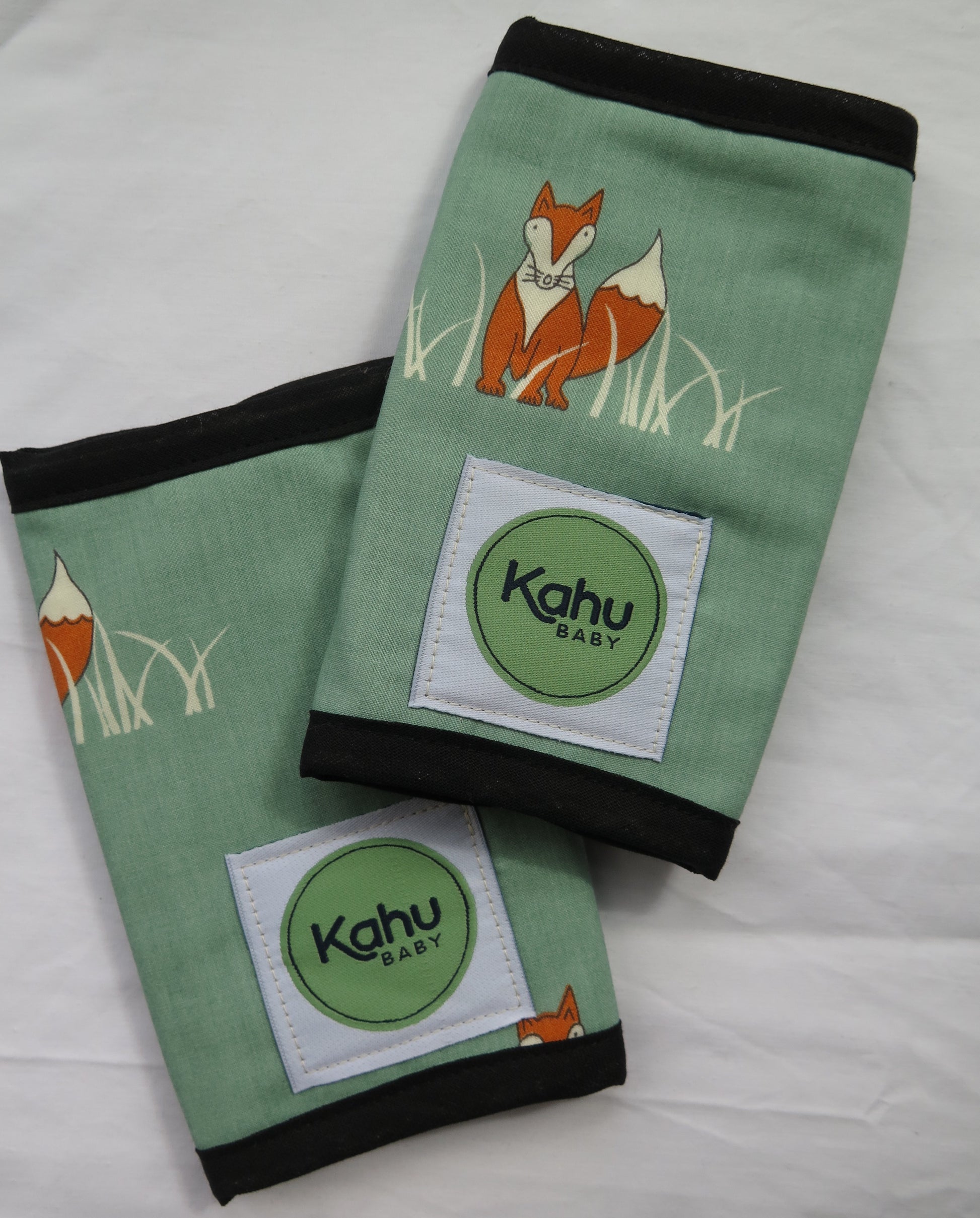 KahuBaby Teething Pads/Drool Pads-Accessories-Koala Slings-Foxy Teething Pads-Koala Slings - FREE, fast UK shipping