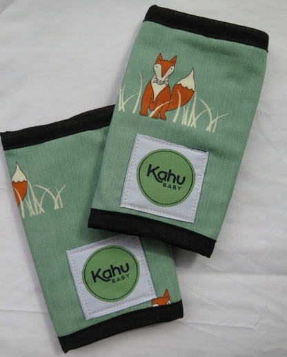 KahuBaby Teething Pads/Drool Pads-Accessories-Koala Slings-Foxy Teething Pads-Koala Slings - FREE, fast UK shipping