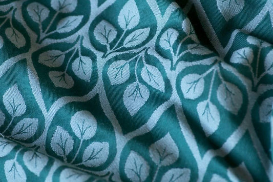 Yaro Woven Wraps with Wool-Woven Wraps-Yaro Slings-La Vita Dark Green Wool-Size 2 (2.6m)-Koala Slings - FREE, fast UK shipping