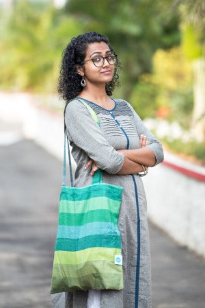 Soul Tote Bags - woven cotton shopping bags-Accessories-Soul Slings-Soul Tote Bag - Prism Fresh-Koala Slings - FREE, fast UK shipping