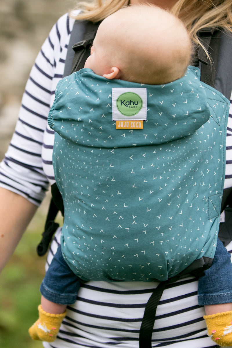 KahuBaby Carrier - Jojo Coco Design - Flocking Birds-Buckled carriers-KahuBaby-Koala Slings - FREE, fast UK shipping