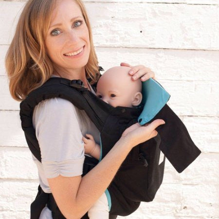 TwinGo Carrier Panel Extender SALE-Accessories-TwinGo Carrier-Blue with black-Koala Slings - FREE, fast UK shipping